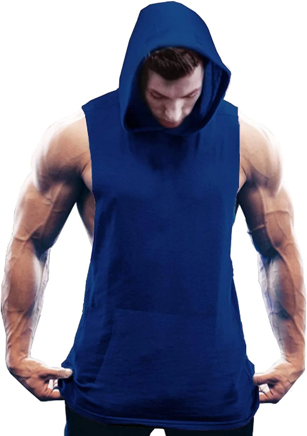 Workout Bodybuilding Muscle Sleeveless Hooded Tank Top (US Only) - Image 10
