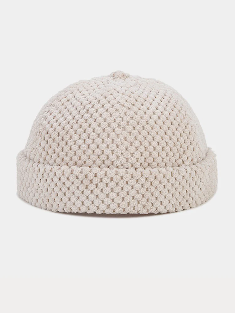 Corduroy Brimless Beanie Cap - Image 3