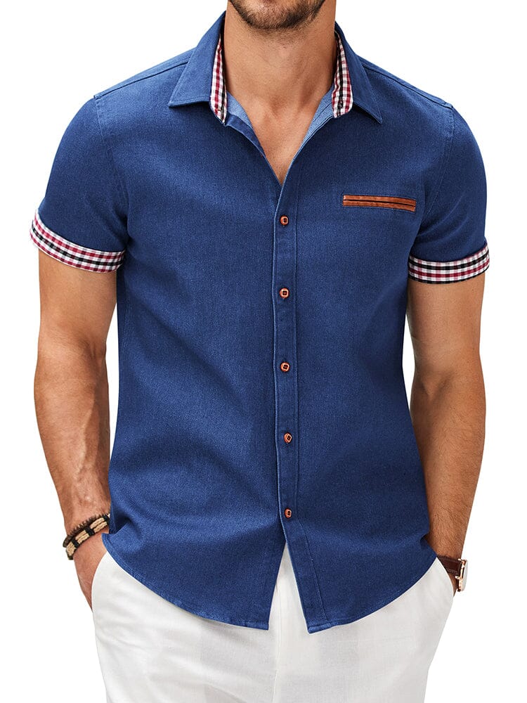 Cozy Denim Work Shirt (US Only) - Image 8