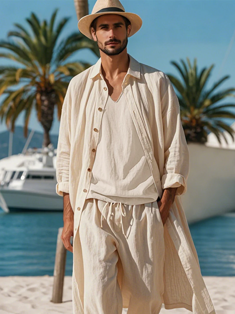 Effortless Vacation Cotton 3-Piece Set - Image 3