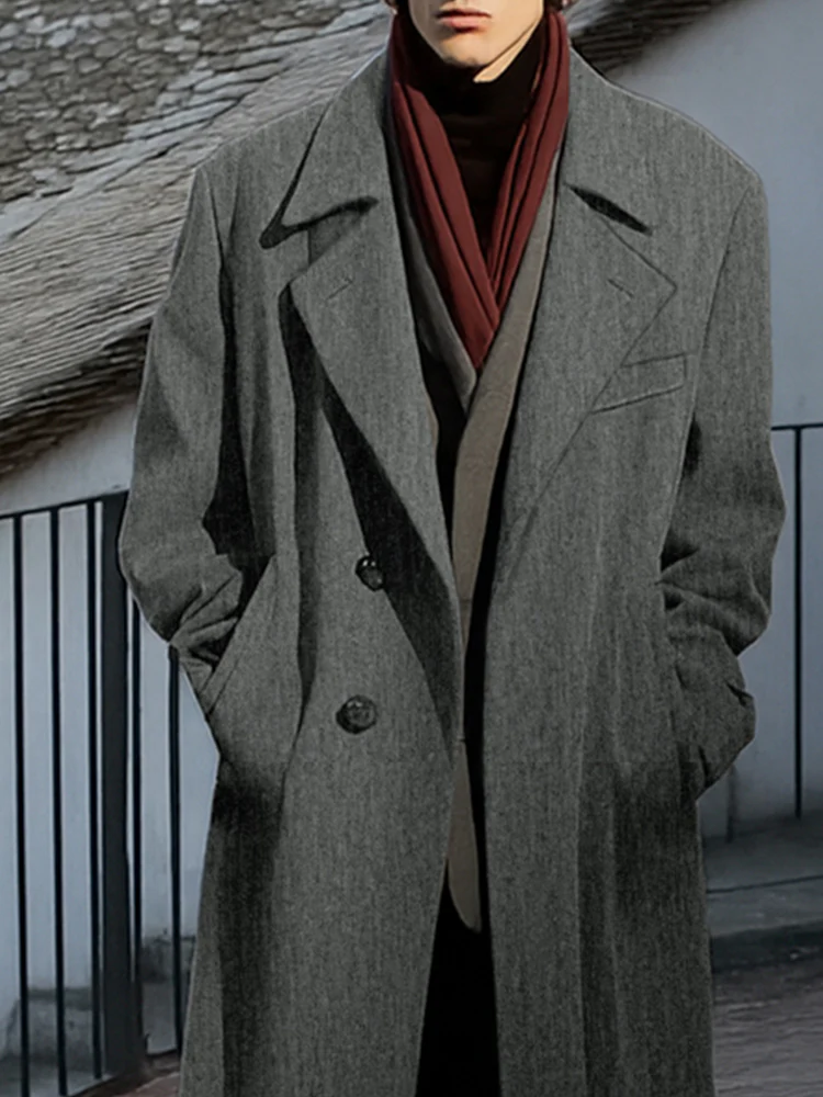 Elegant Business Casual Loose Fit Coat - Image 3