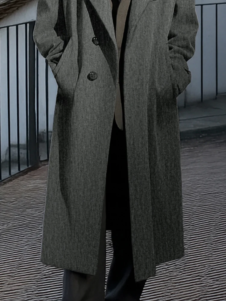 Elegant Business Casual Loose Fit Coat - Image 4