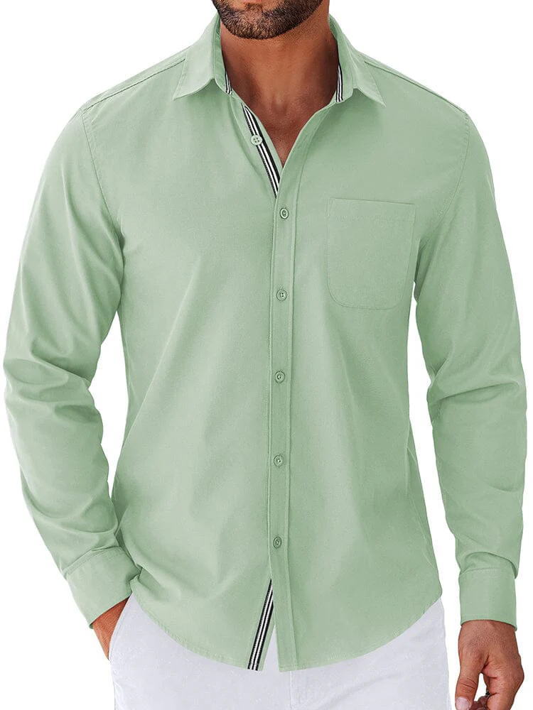 Elegant Untucked Dress Shirt (US Only) - Image 10
