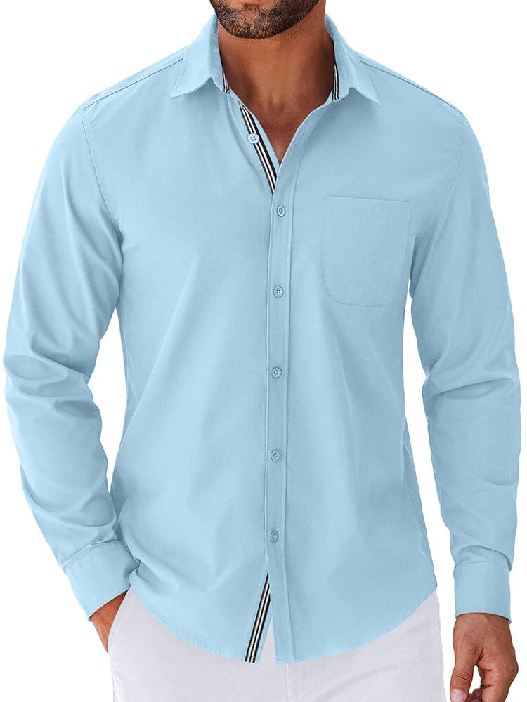 Elegant Untucked Dress Shirt (US Only) - Image 6
