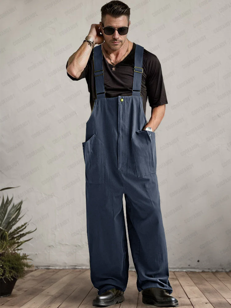 Essential Adjustable Strap Cotton Jumpsuit - Image 9