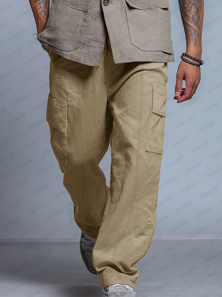 Essential Relaxed Fit Cargo Pants - Image 2