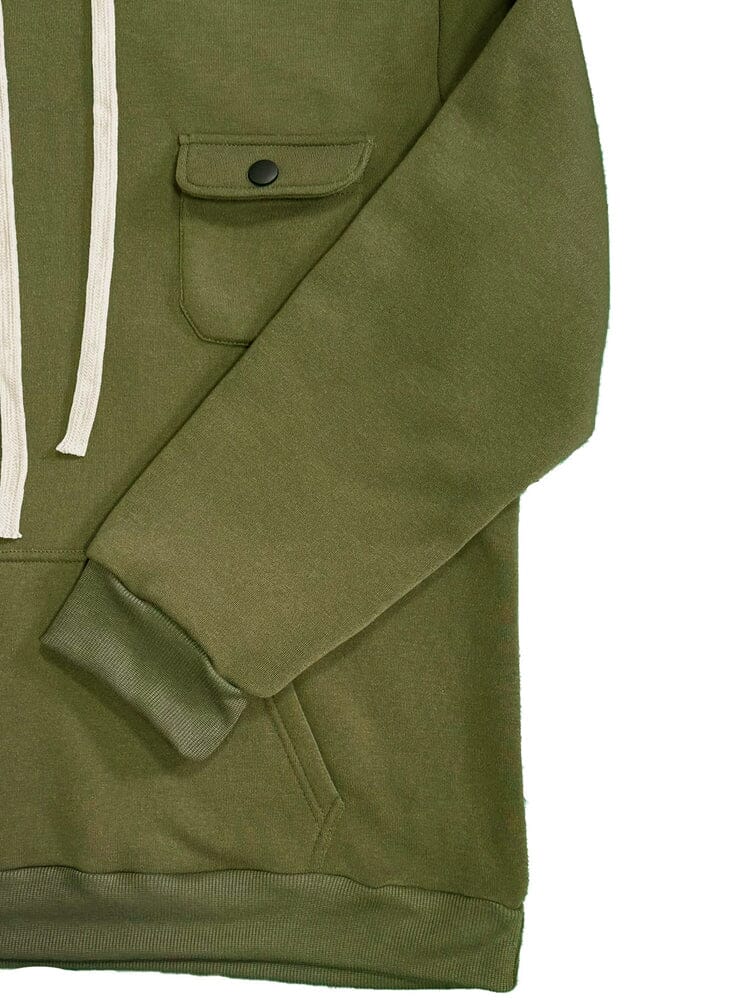 Everyday Comfort Fleece Cargo Hoodie - Image 7