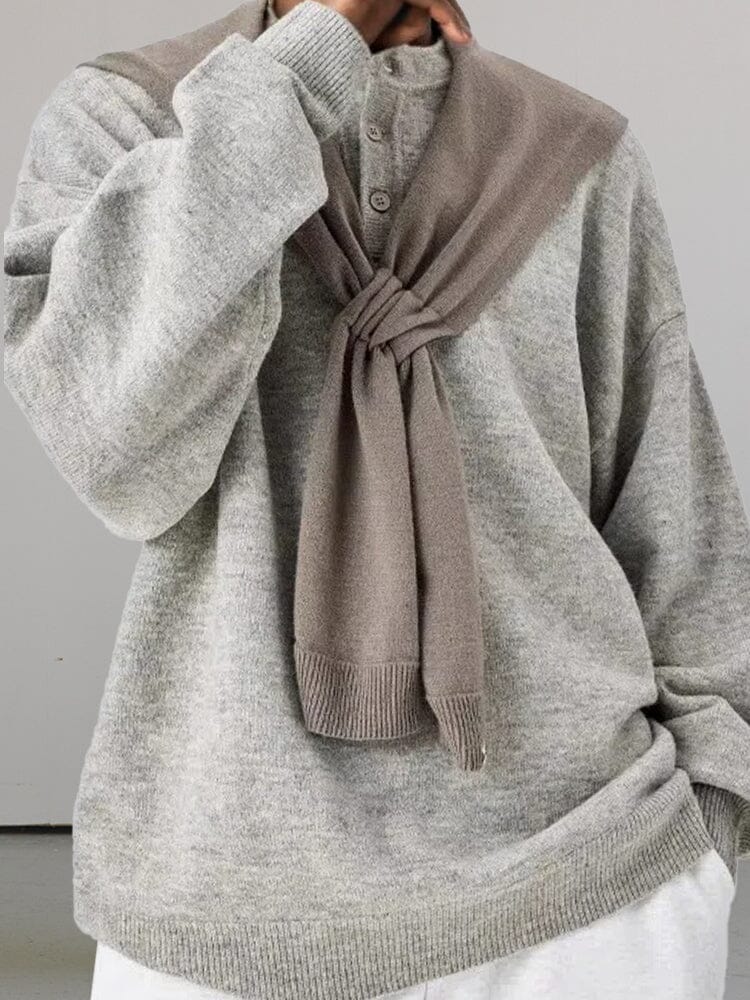 Everyday Relaxed Fit Knit Sweater - Image 4
