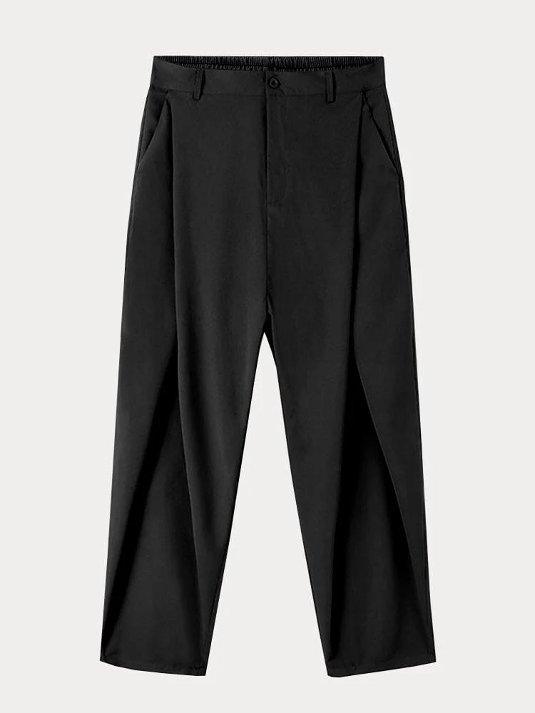 Fashion Cross Pleated Pants - Image 4