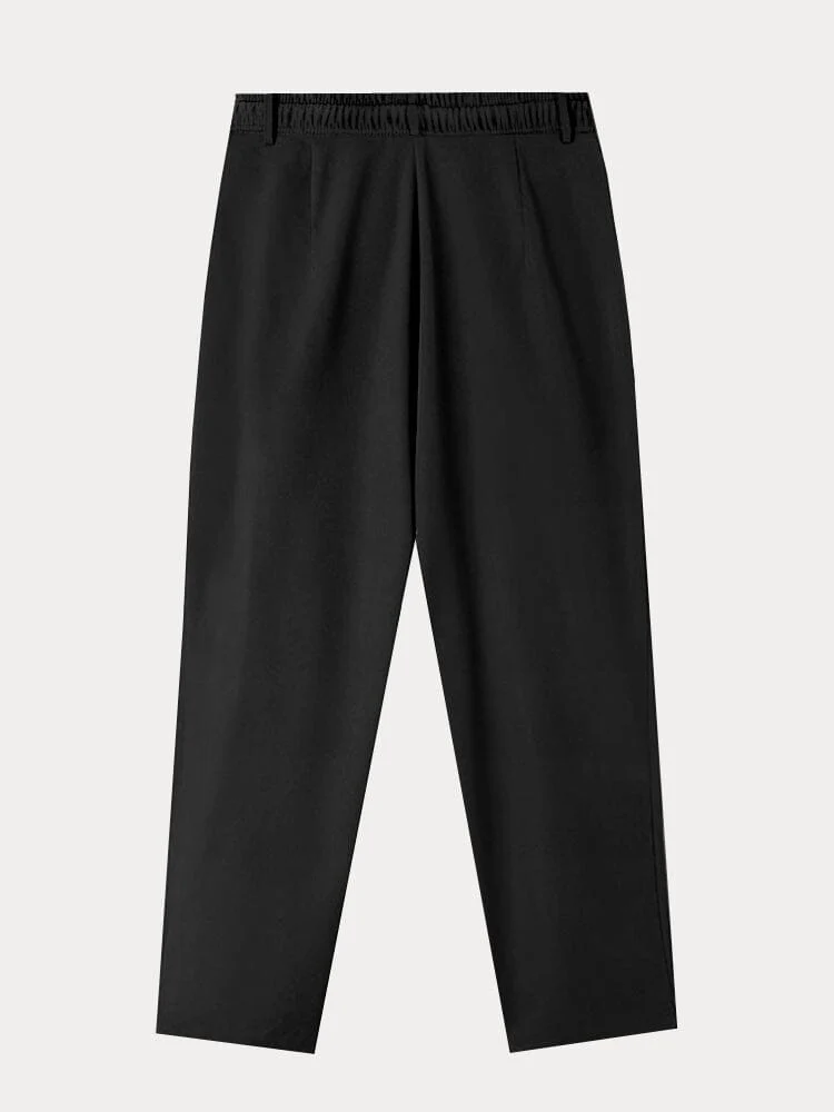 Fashion Cross Pleated Pants - Image 5