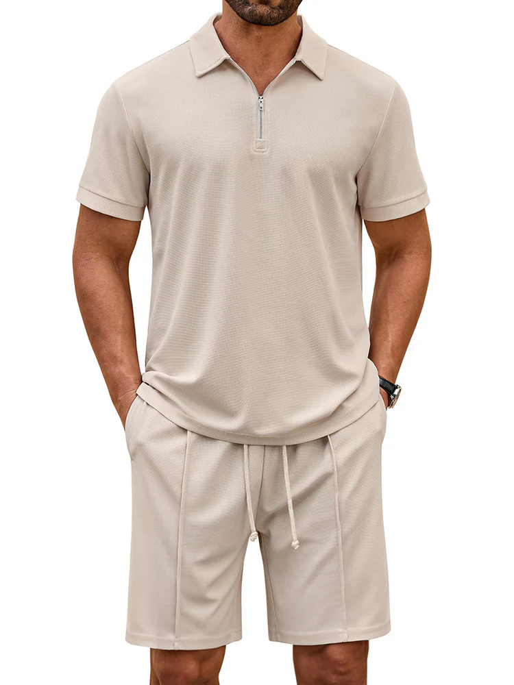 Fashion Polo Shirt Shorts Set (US Only) - Image 6