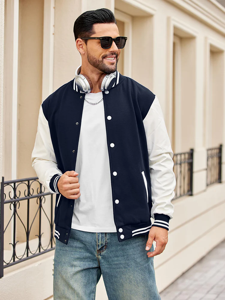 Fashion Varsity Baseball Bomber Jacket (US Only) - Image 14