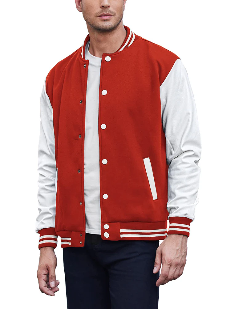 Fashion Varsity Baseball Bomber Jacket (US Only) - Image 6