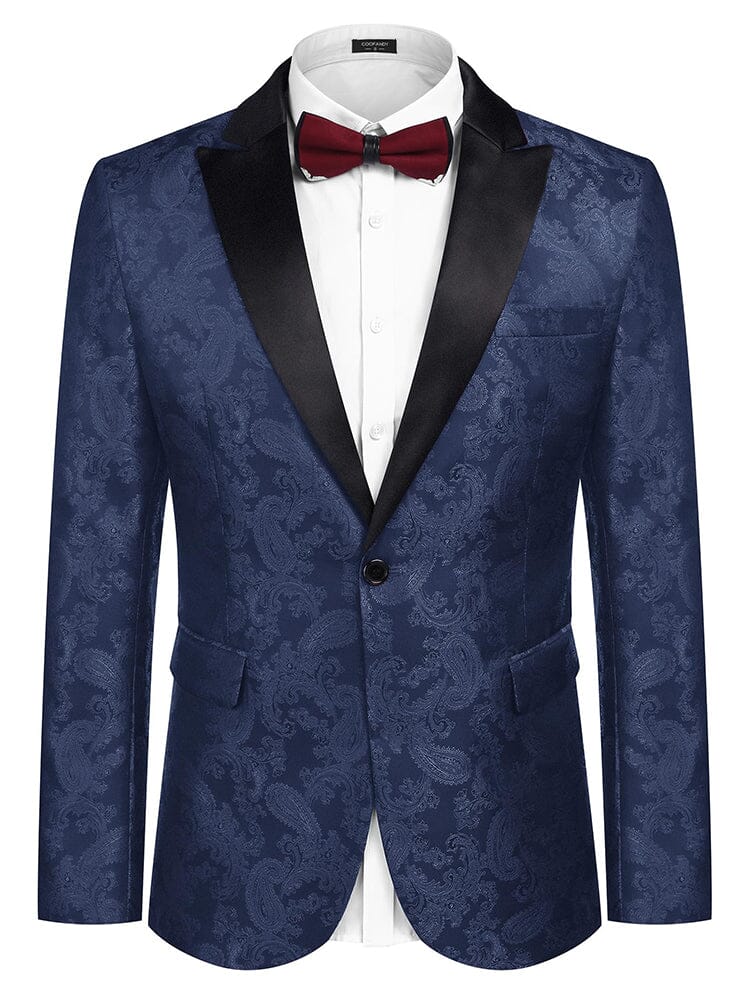 Floral Tuxedo Paisley Suit Jacket (US Only) - Image 6