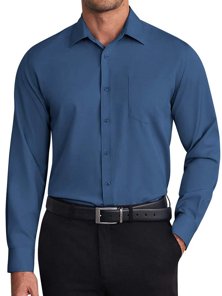 Formal Wrinkle Free Dress Shirt (US Only) - Image 13