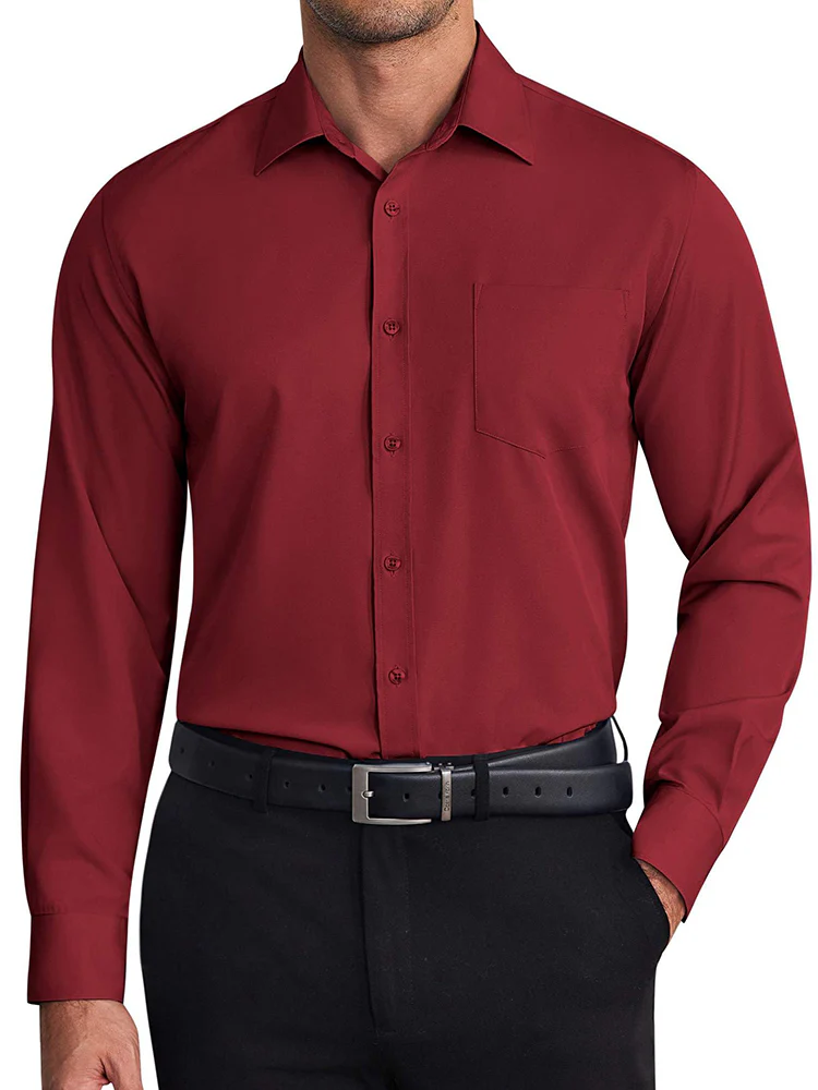 Formal Wrinkle Free Dress Shirt (US Only) - Image 15
