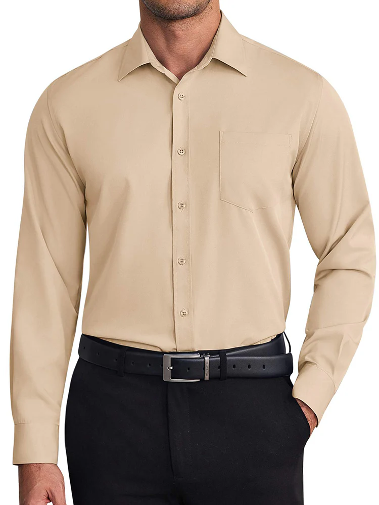 Formal Wrinkle Free Dress Shirt (US Only) - Image 4