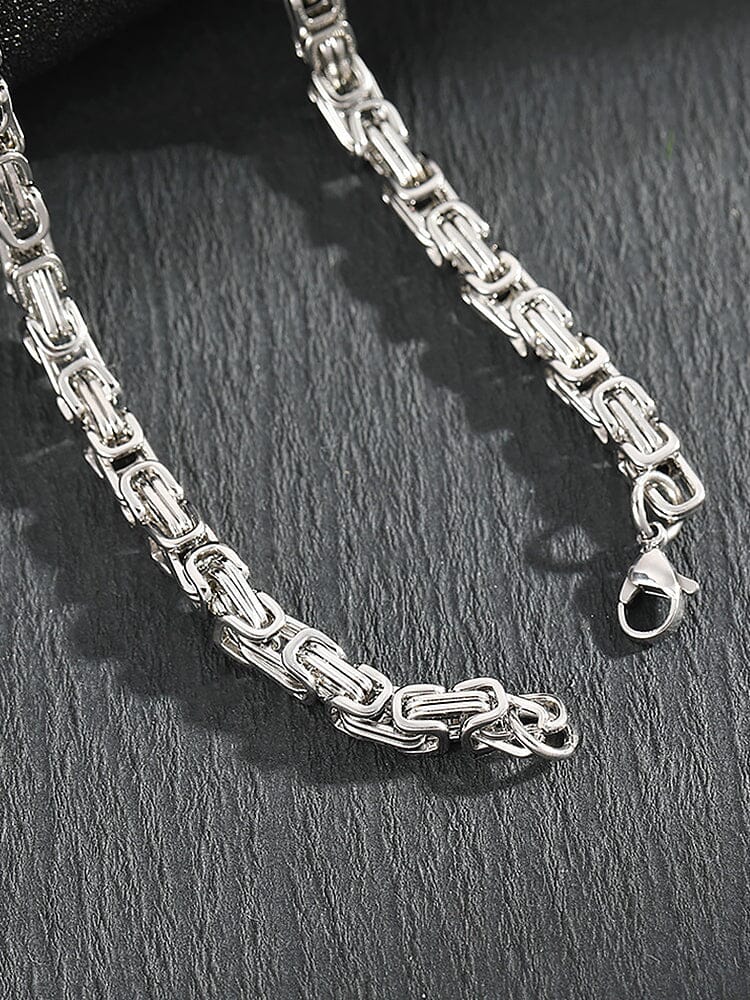 Gothic Alloy Cross Pendant Necklace - Image 7