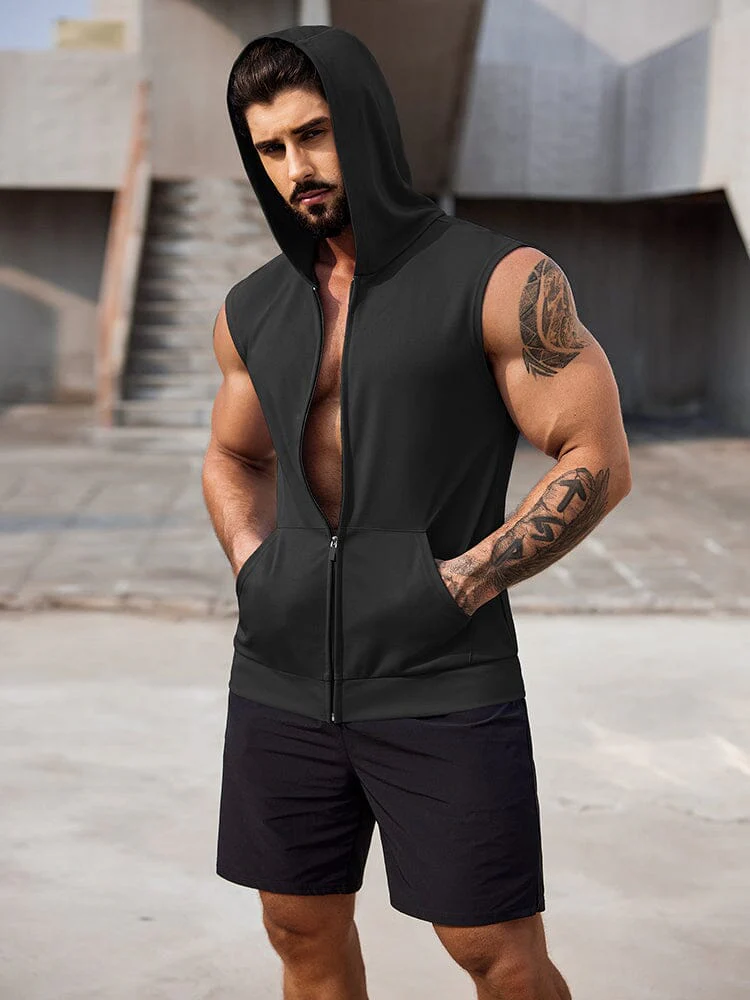 Hooded Workout Tank Top (US Only) - Image 8