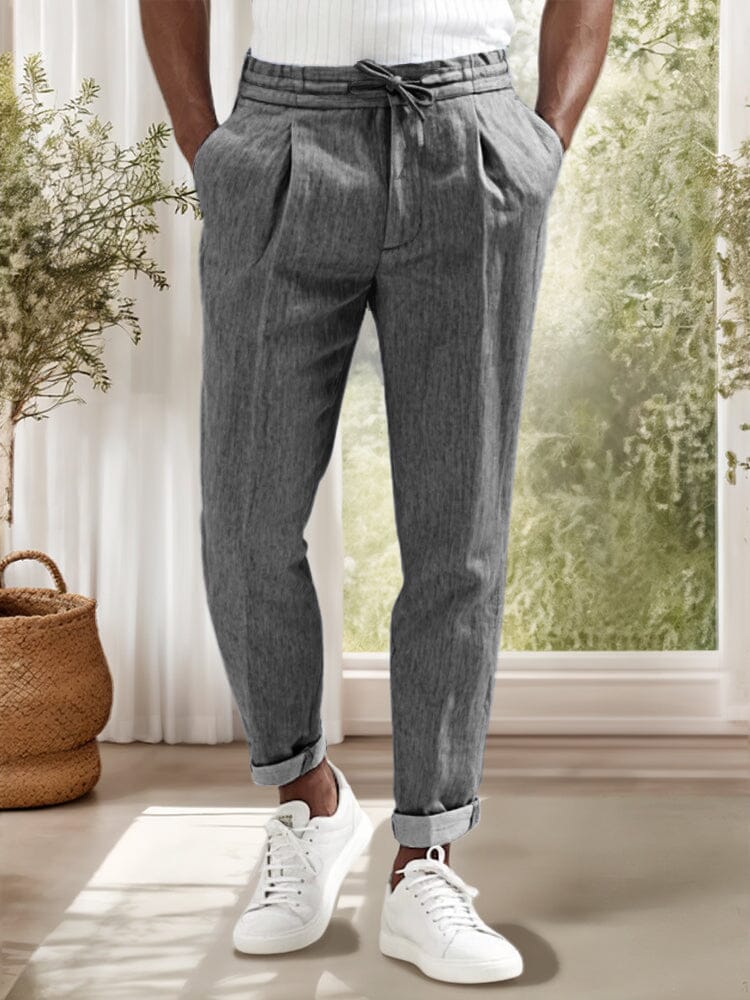 Laidback Luxe Crinkled Tapered Pants - Image 2