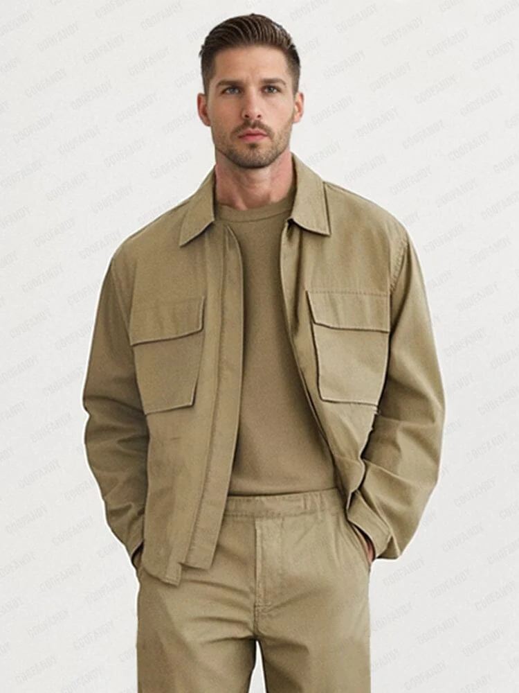 Leisure Cargo Jacket Set - Image 3
