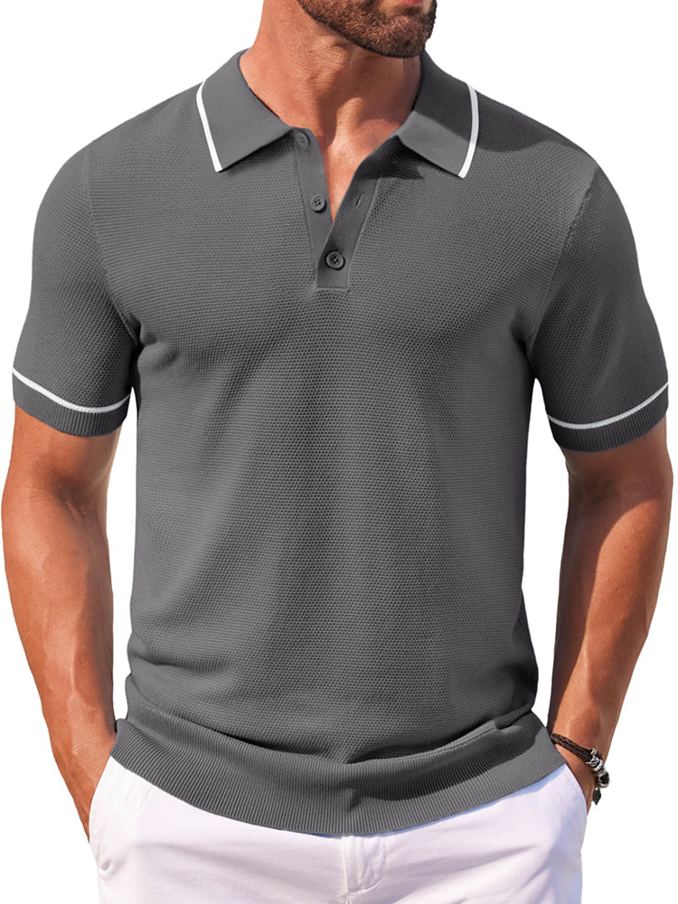 Leisure Knit Golf Polo Shirts (US Only) - Image 7