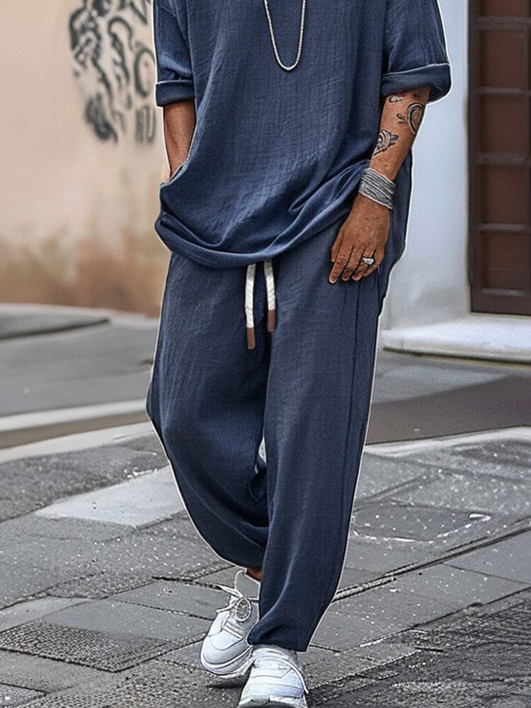 Leisure Relaxed Fit Cotton Set - Image 8