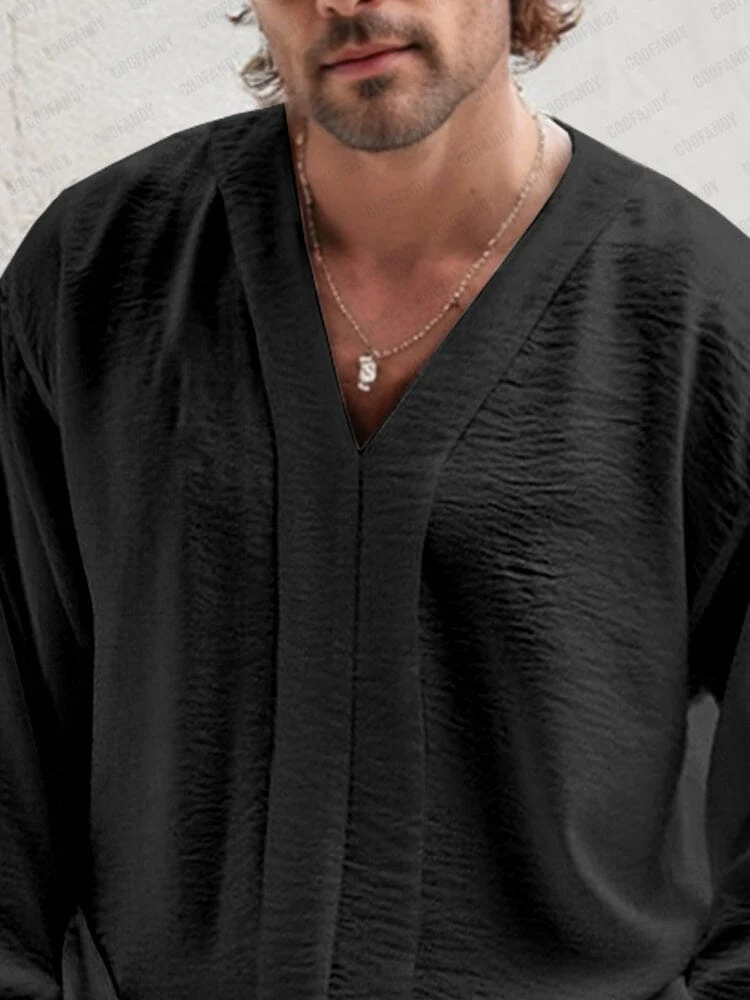 Leisure Simple Pullover Top - Image 3