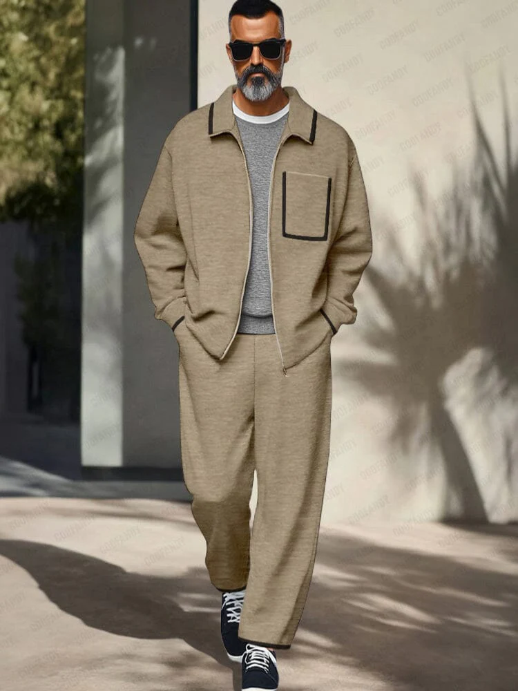 Leisure Soft Jacket Pants Set - Image 10