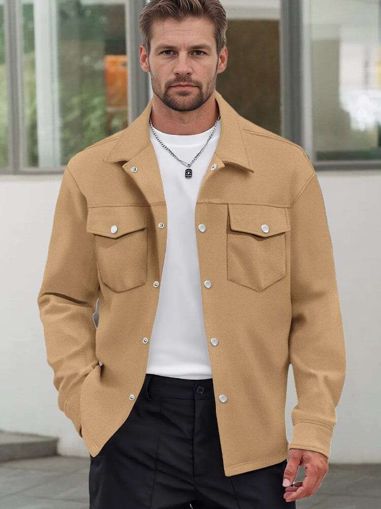 Leisure Utility Double Pockets Jacket - Image 4