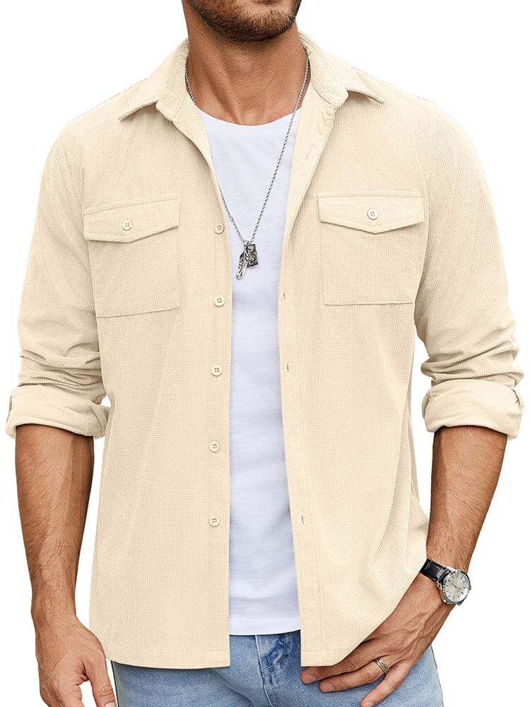 Leisure Waffle Shirt Jacket (US Only) - Image 15