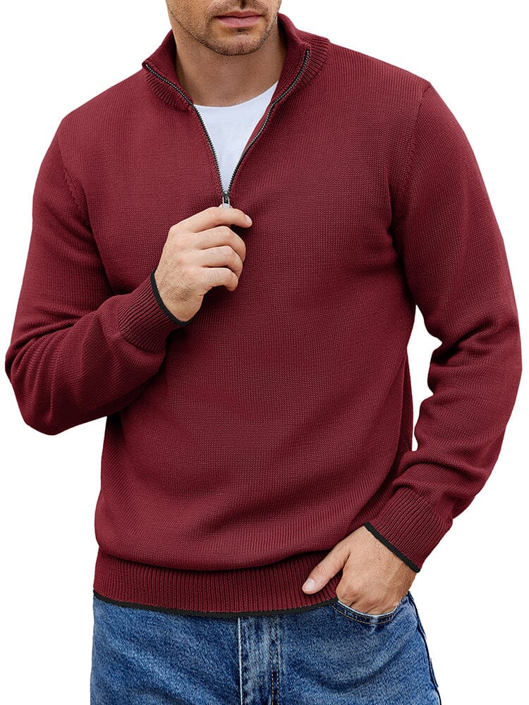 Lightweight Mock Neck Sweaters (US Only) - Image 8