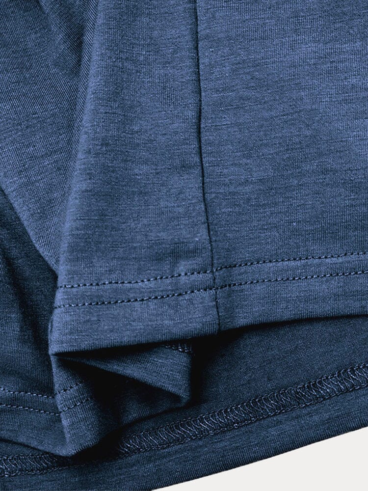 Lightweight Solid Polo Shirt - Image 12