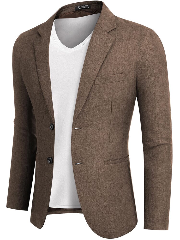 Lightweight Two Button Blazer Jacket (US Only) - Image 15