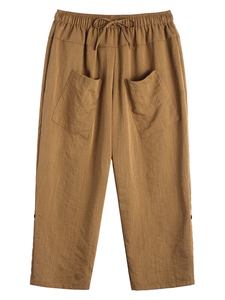 Linen Harem Beach Yoga Pants (US Only) - Image 13