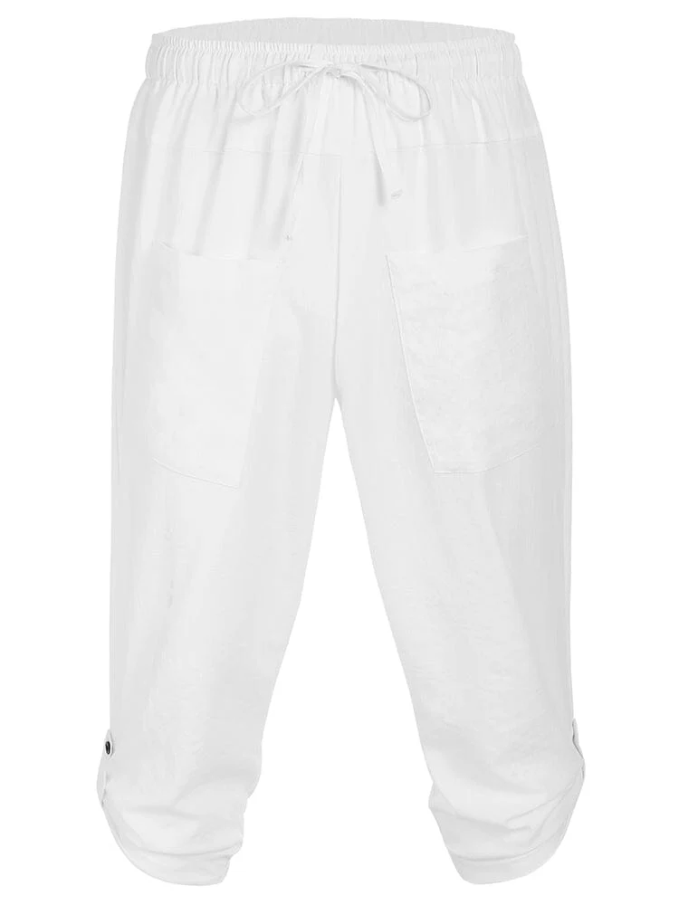 Linen Harem Beach Yoga Pants (US Only) - Image 3