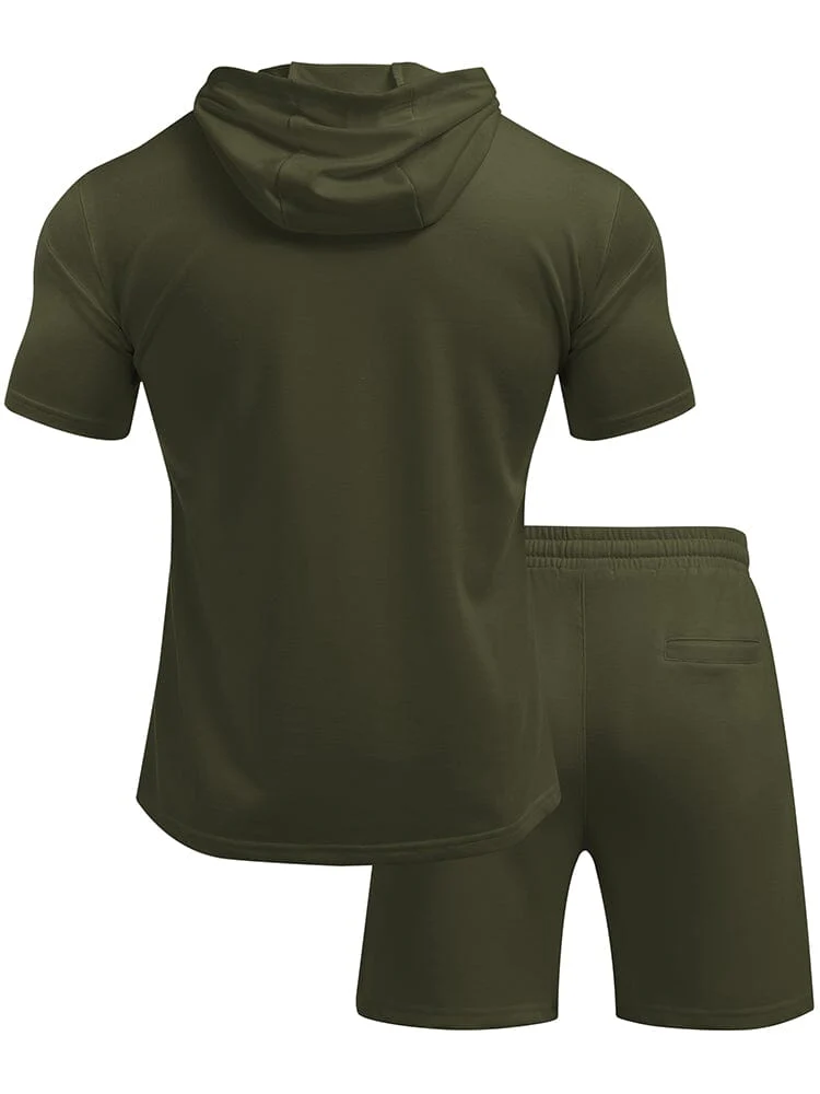 Loose Fit Hooded Sweatsuit Set (US Only) - Image 12