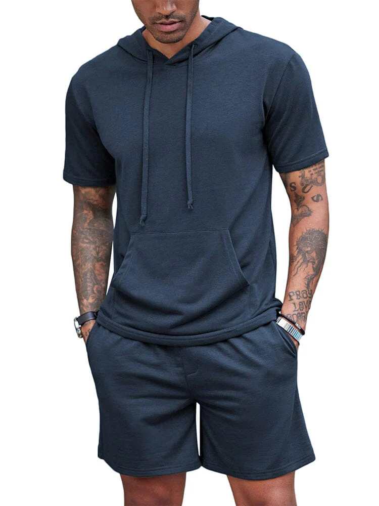 Loose Fit Hooded Sweatsuit Set (US Only) - Image 9