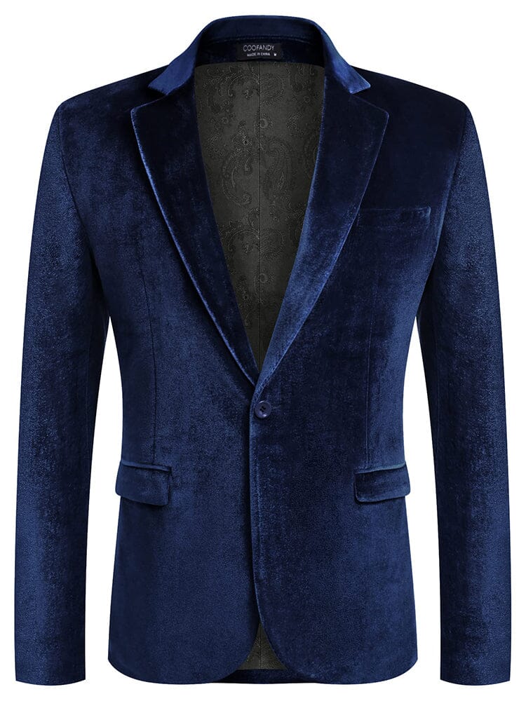 Luxury Velvet Blazer Jacket (US Only) - Image 8