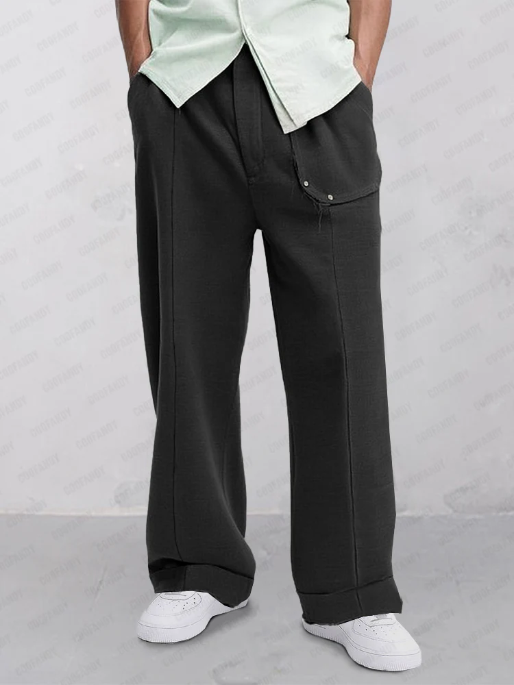 Modern Design Straight Pants - Image 2