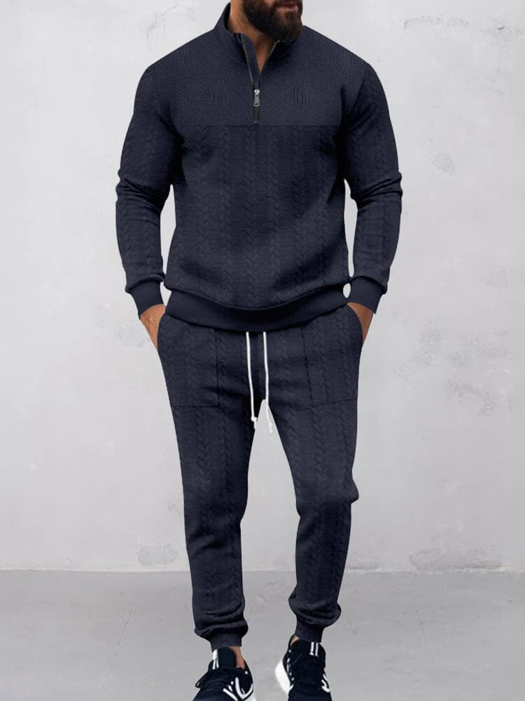 Modern Jacquard Activewear Set - Image 4