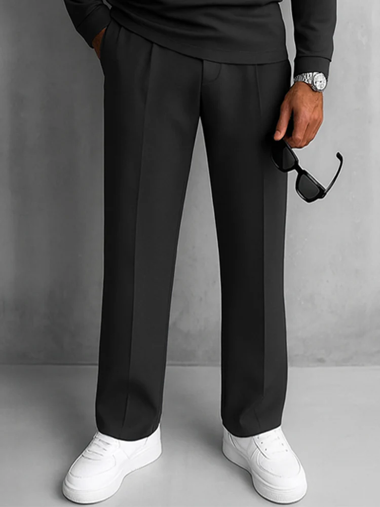Modern Polo and Pants Sporty Set - Image 4