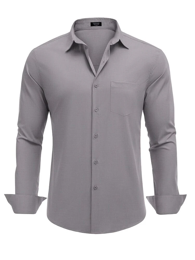 Muscle Fit Wrinkle Free Business Shirt (US Only) - Image 2