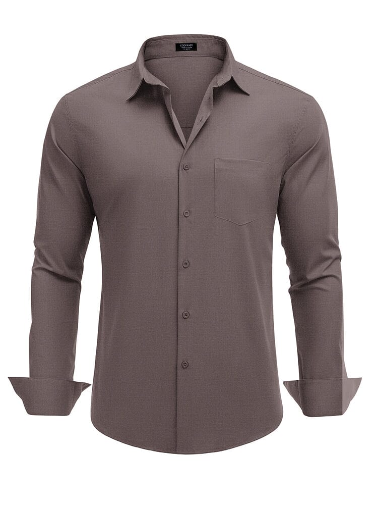 Muscle Fit Wrinkle Free Business Shirt (US Only) - Image 9