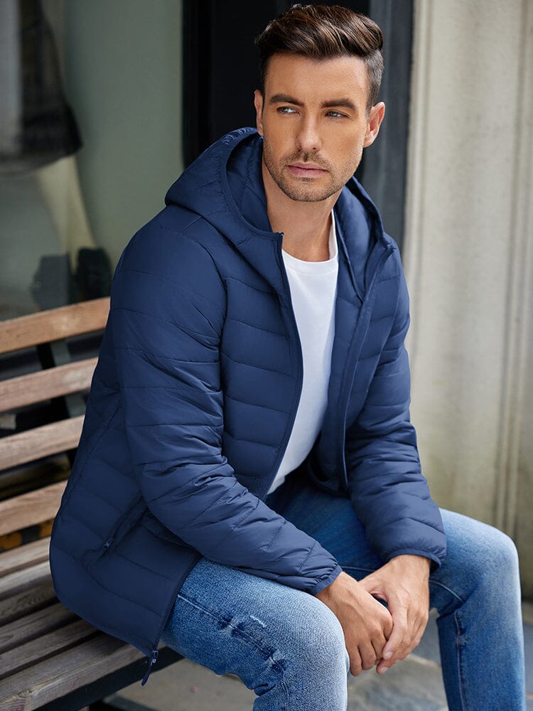 Packable Puffer Jacket with Hood (US Only) - Image 10