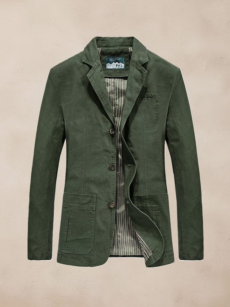 Performance 100% Cotton Suit Jacket - Image 3