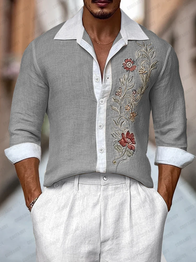 Quality Embroidered 100% Cotton Shirt - Image 2