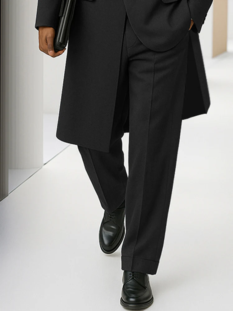 Refined Tailoring Double-Breasted Matching Set - Image 4