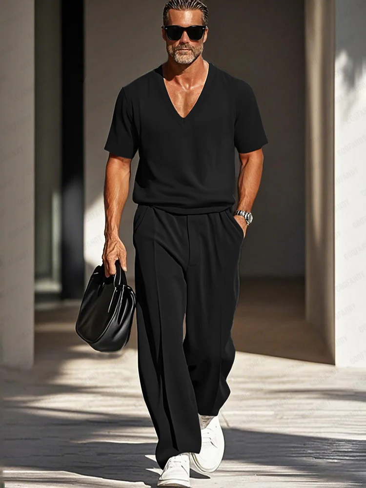 Relaxed Lowkey 2-Piece Outfits - Image 2