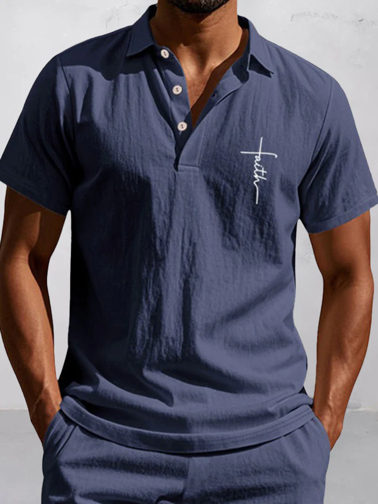 Simple Daily 100% Cotton Shirt - Image 6